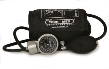 Ciśnieniomierz zegarowy TM-Z Czarny TECH-MED