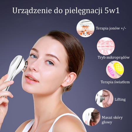 Wielofunkcyjne urządzenie do pielęgnacji twarzy i skóry głowy BL-101