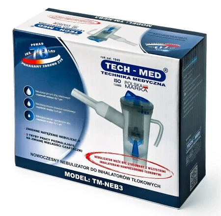 Nebulizator TM-NEB3 do inhalatorów tłokowych - zestaw