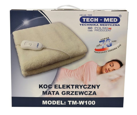Koc elektryczny mata ogrzewająca TM-W100 TECH-MED