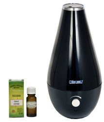 Ultradźwiękowy nawilżacz powietrza z jonizatorem TM LOTOS (czarny)