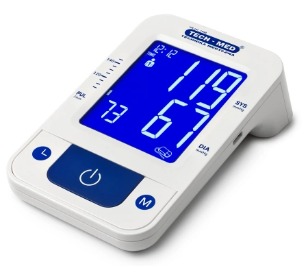 Ciśnieniomierz TMA-CONTROL 3 TECH-MED z funkcją mowy, pomiar podczas pompowania, pamięć 2x120, 22-42 cm