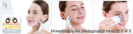 Urządzenie do pielęgnacji twarzy 3w1 BL-103