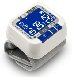 Ciśnieniomierz nadgarstkowy elektroniczny TMA-200 (B) TECH-MED, pomiar podczas pompowania, czytelny ekran, wykrywa arytmię