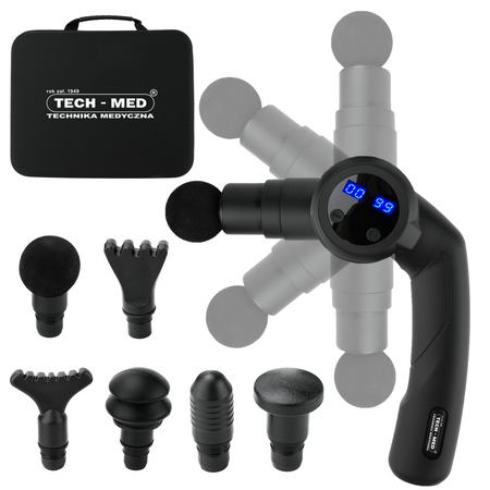 Masażer pistoletowy TM-GUN STRONG TECH-MED