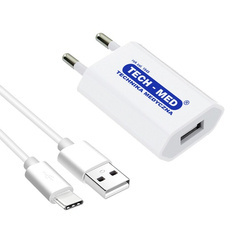 Oryginalny zasilacz sieciowy USB typu C TECH-MED