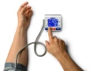 Ciśnieniomierz elektroniczny TECH-MED TMA-500 PRO z zasilaczem, pomiar podczas pompowania, pamięć 2x120