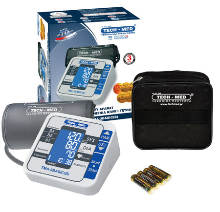 Ciśnieniomierz elektroniczny TMA-3BASIC (B) TECH-MED