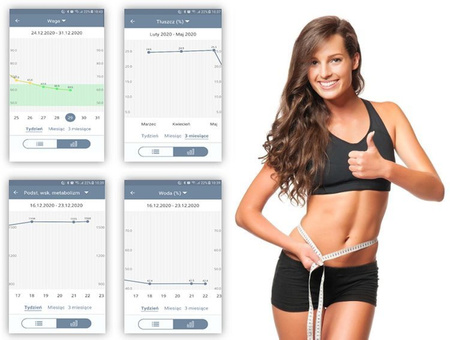 Waga analityczna HW-FIT002 z Bluetooth