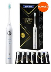 Szczoteczka soniczna TM-SONIC TECH-MED biała
