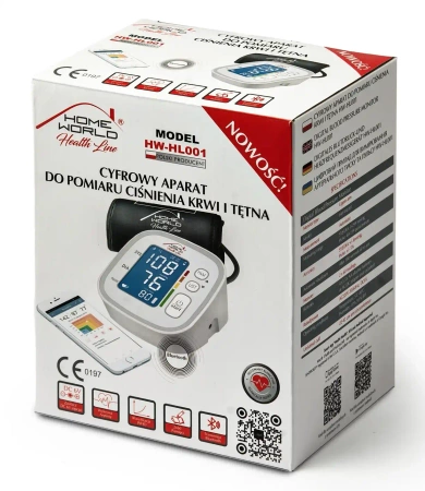 Ciśnieniomierz elektroniczny HW-HL001 z Bluetooth
