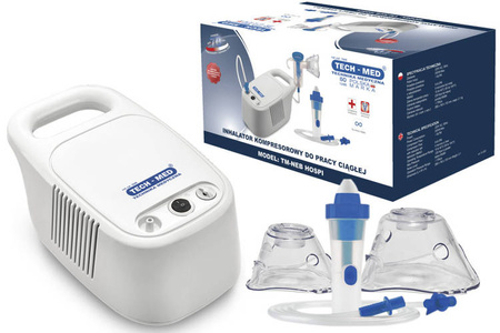 Inhalator kompresorowy TM-NEB HOSPI + irygator TECH-MED