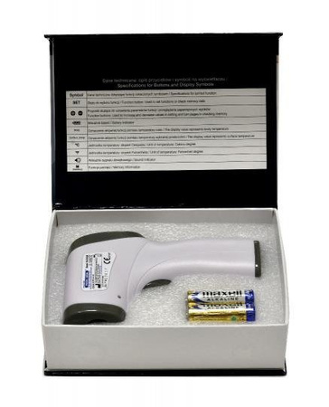 Zestaw promocyjny: pulsoksymetr + termometr TECH-MED